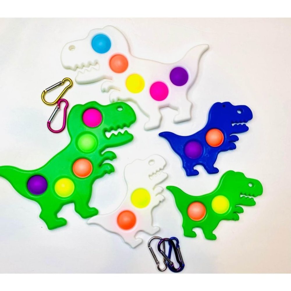 Dinosaur simple dimple Popit/fidget toy (new)